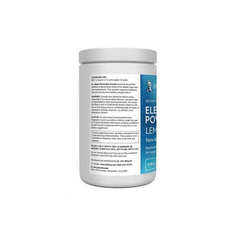 Electrolyte Powder Lemonade 100 Servings