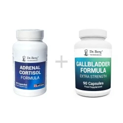 BUNDLE: Adrenal Cortisol Formula and Gallbladder Formula pack of 2