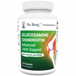 Glucosamine Chondroitin Advanced Joint Support with MSM - 120 Vegetable Capsules