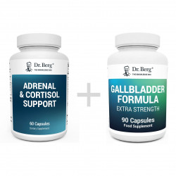 BUNDLE: Adrenal Cortisol Formula and Gallbladder Formula pack of 2