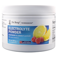 Doctor Berg UK UK Electrolyte Powder Raspberry & Lemon, 50 Servings