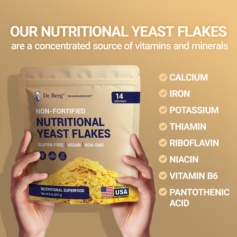 Doctor Berg UK Nutritional Yeast Flakes, 227 g