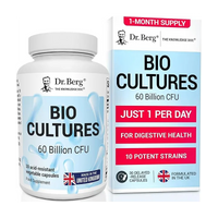 Doctor Berg UK BUNDLE: BIO CULTURES 60 Billion CFU pack of 3