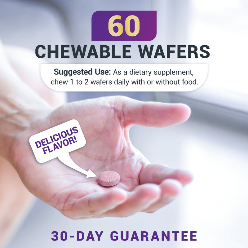 Doctor Berg UK Chewable Vitamin C Complex with Berries supplement, 60 Wafers