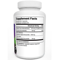 Doctor Berg UK Advanced Immune Support with Elderberry supplement, 90 Vegetable Capsules