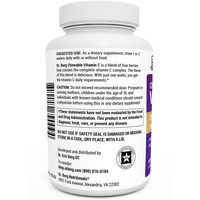 Doctor Berg UK Chewable Vitamin C Complex with Berries supplement, 60 Wafers