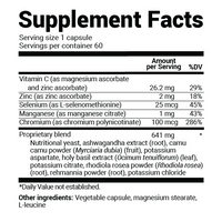 Doctor Berg UK Adrenal & Cortisol Support supplement, 60 Vegetable Capsules