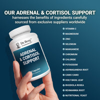 Doctor Berg UK Adrenal & Cortisol Support supplement, 60 Vegetable Capsules