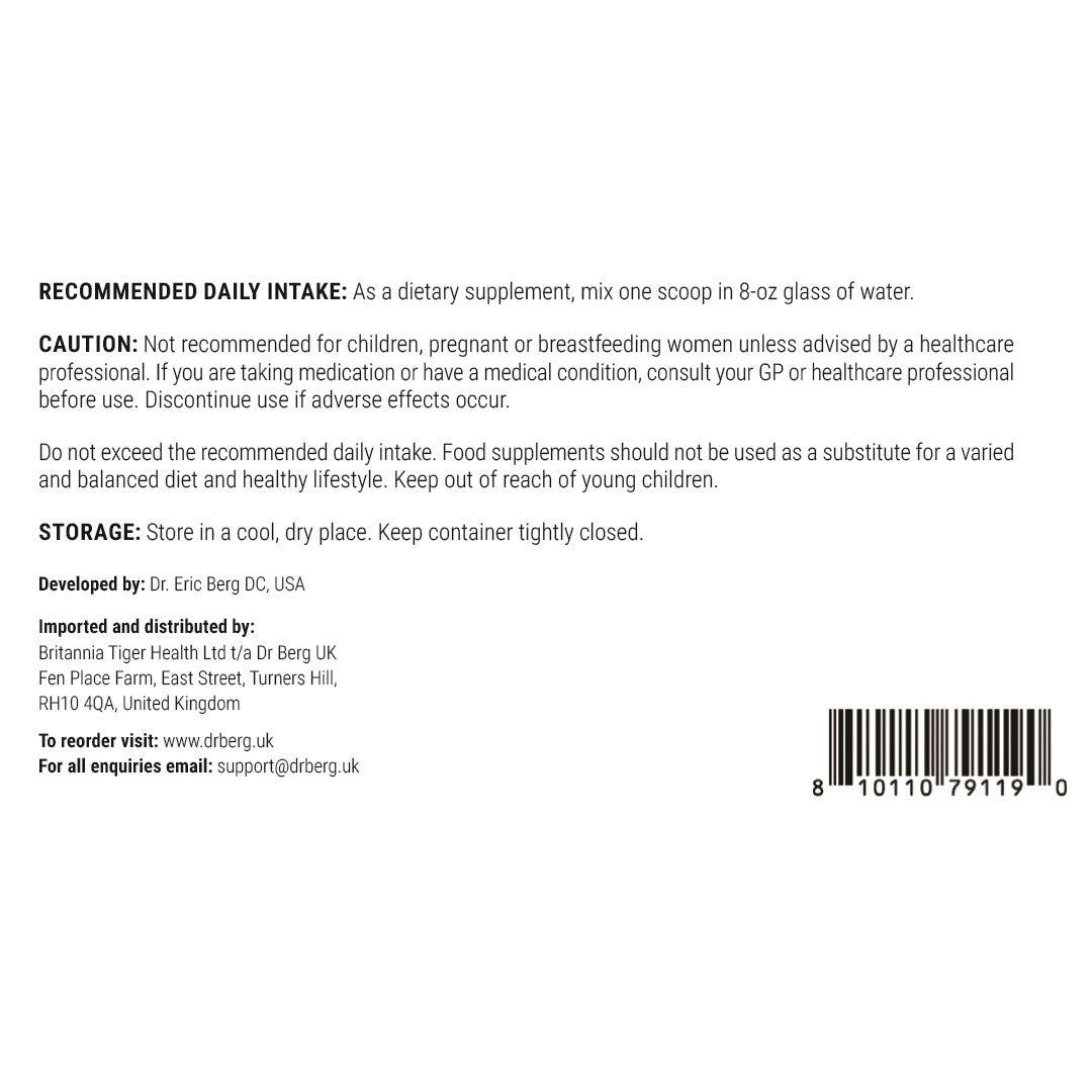 Doctor Berg UK Beetroot Juice Powder supplement, 90 g