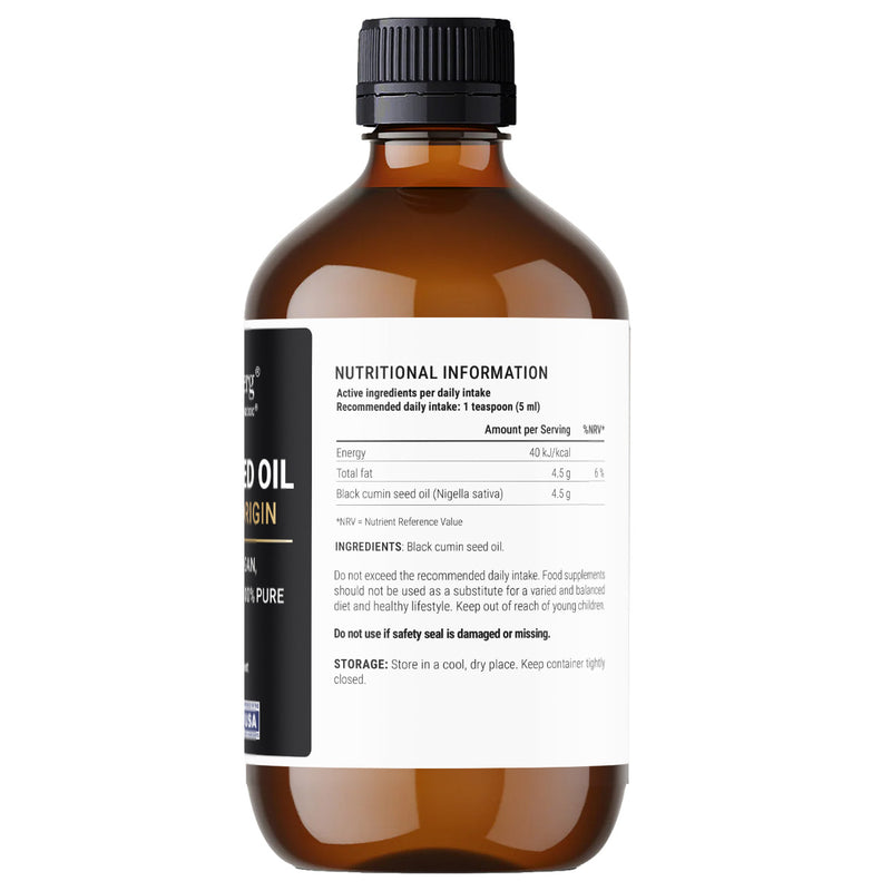 Doctor Berg UK Black Seed Oil – Cold-Pressed, 120 ml