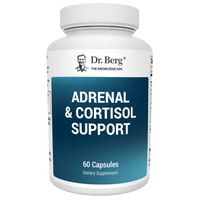 Doctor Berg UK Adrenal & Cortisol Support supplement, 60 Vegetable Capsules