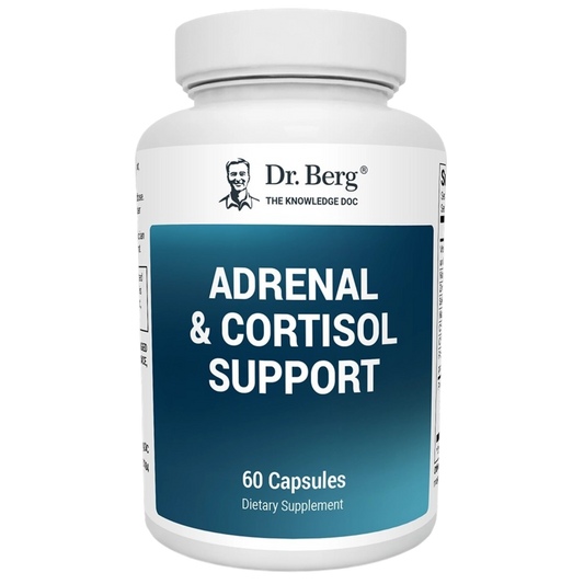 Doctor Berg UK Adrenal & Cortisol Support supplement, 60 Vegetable Capsules