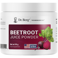 Doctor Berg UK Beetroot Juice Powder supplement, 90 g