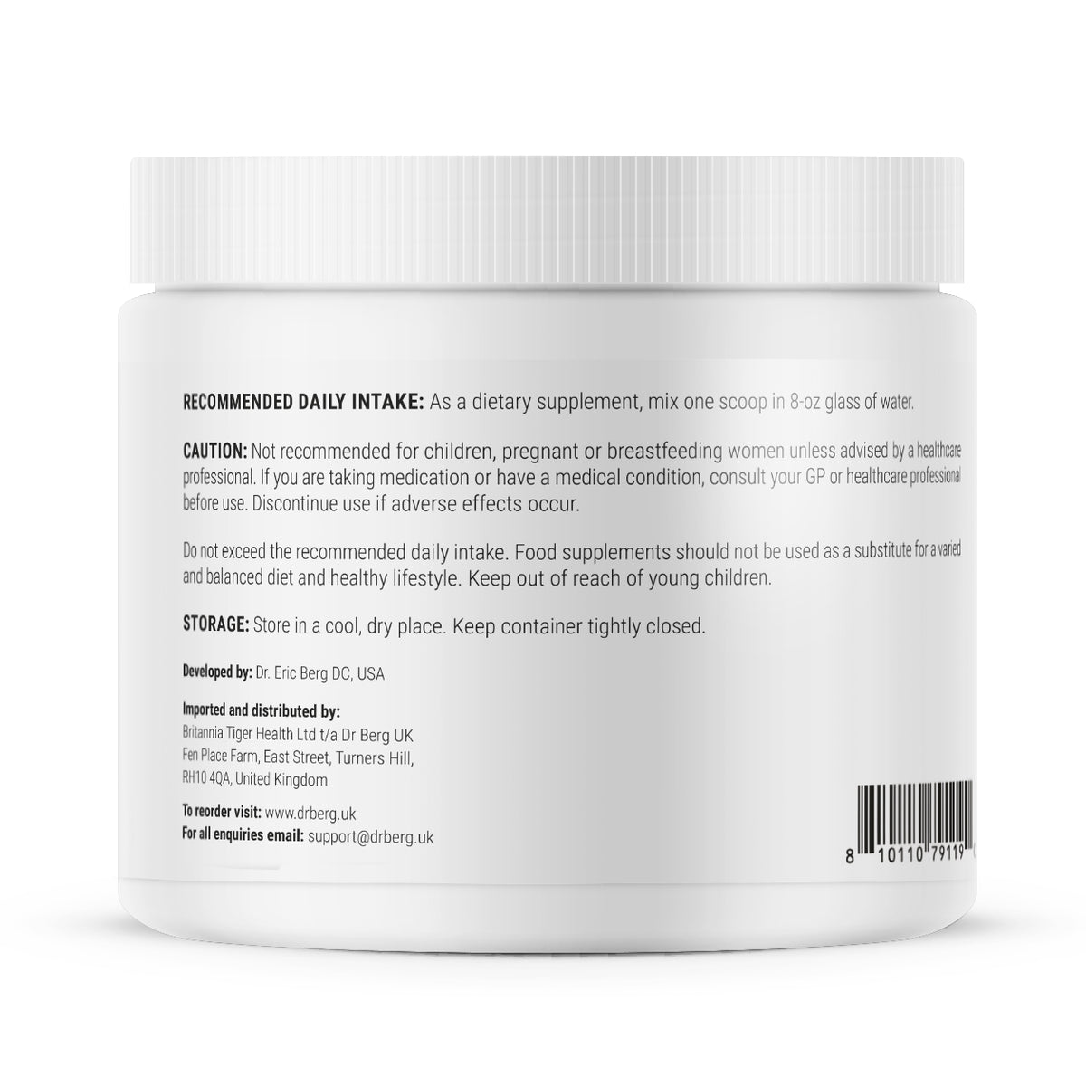 Doctor Berg UK Beetroot Juice Powder supplement, 90 g