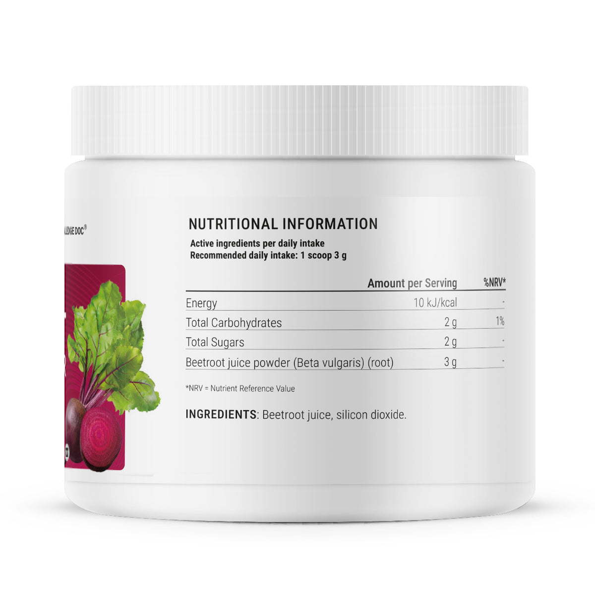 Doctor Berg UK Beetroot Juice Powder supplement, 90 g