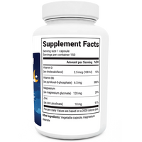 Doctor Berg UK Magnesium Glycinate with Vitamin D3, B6 and Zinc, 150 Capsules