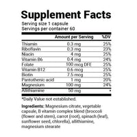 Doctor Berg UK Natural Vitamin B1+ with Allithiamine and B-Complex, 60 Capsules