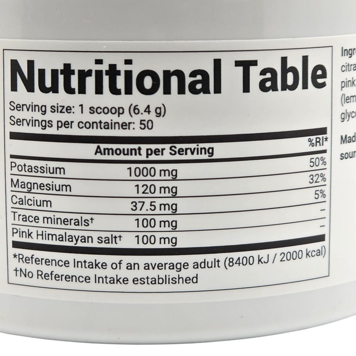 Doctor Berg UK UK Electrolyte Powder Raspberry & Lemon, 50 Servings