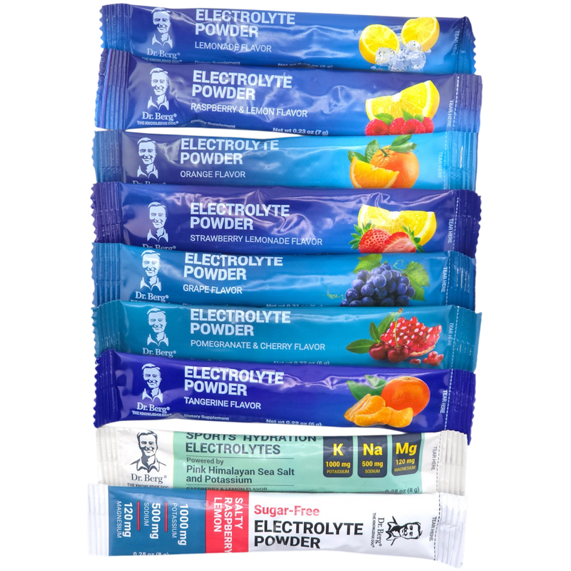Dr. Berg UK Electrolyte Discovery Pack – 9 Stick Packs