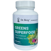 Dr. Berg Greens Superfood - Cruciferous Vegetable Blend, 250 