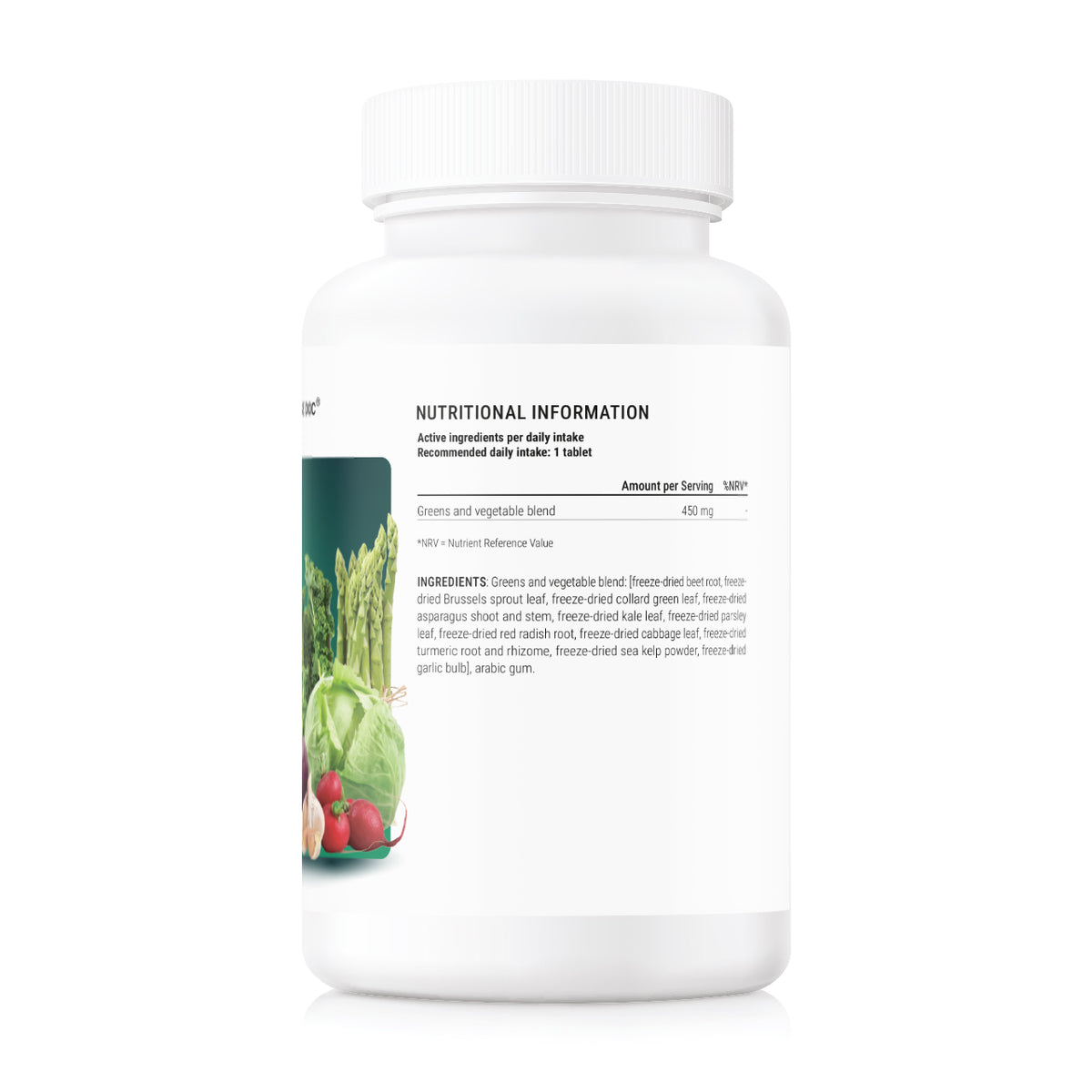 Dr. Berg Greens Superfood - Cruciferous Vegetable Blend, 250 Tablets