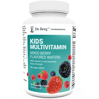 Doctor Berg UK Kids Chewable Multivitamin – Mixed Berry, 60 Wafers