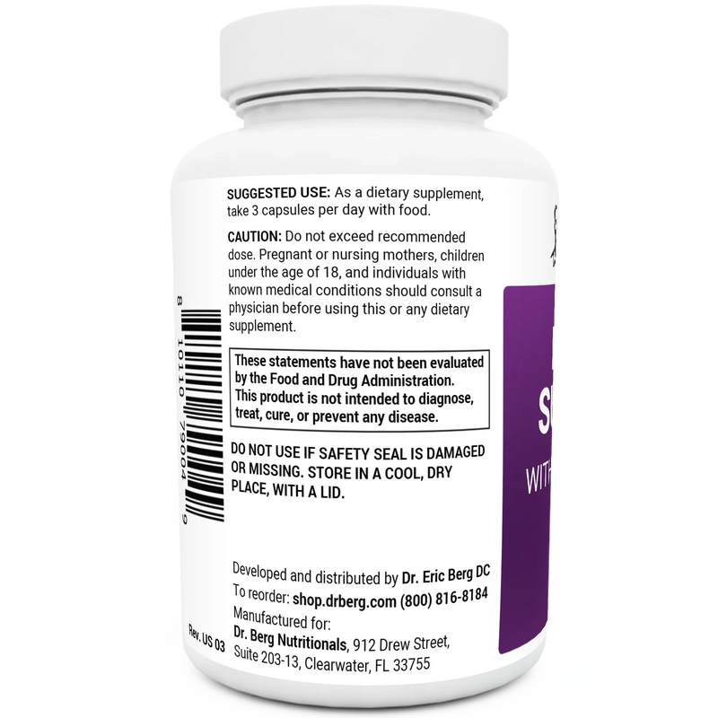 Doctor Berg UK Nerve Support with Benfotiamine, 90 Capsules