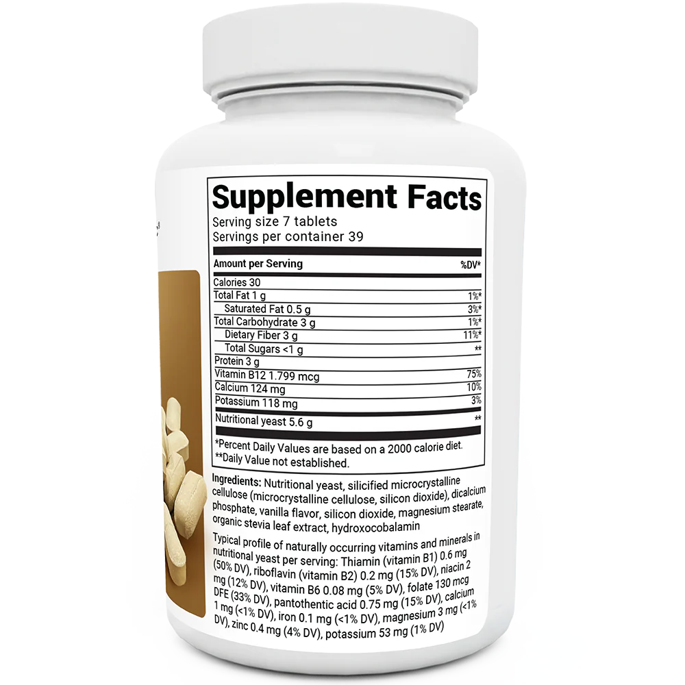 Doctor Berg UK Nutritional Yeast, 270 Tablets