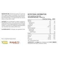 Dr. Berg Raw Wheatgrass Juice Powder – Lemon Flavour, 164 g