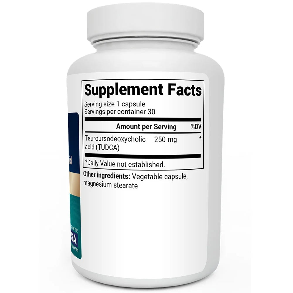 Doctor Berg UK TUDCA – 250 mg, 30 Vegetable Capsules