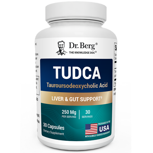 Doctor Berg UK TUDCA – 250 mg, 30 Vegetable Capsules