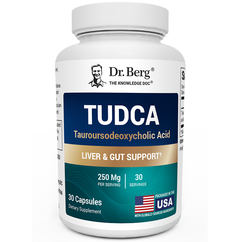 Doctor Berg UK TUDCA – 250 mg, 30 Vegetable Capsules