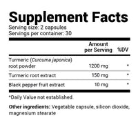 Doctor Berg UK Turmeric Curcumin with BioPerine®, 60 Vegetable Capsules