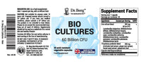 Doctor Berg UK Bio Cultures – 60 Billion CFU, 30 Capsules