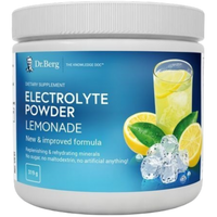 Dr. Berg UK Lemonade Electrolyte Powder – UK Formula, 50 Servings