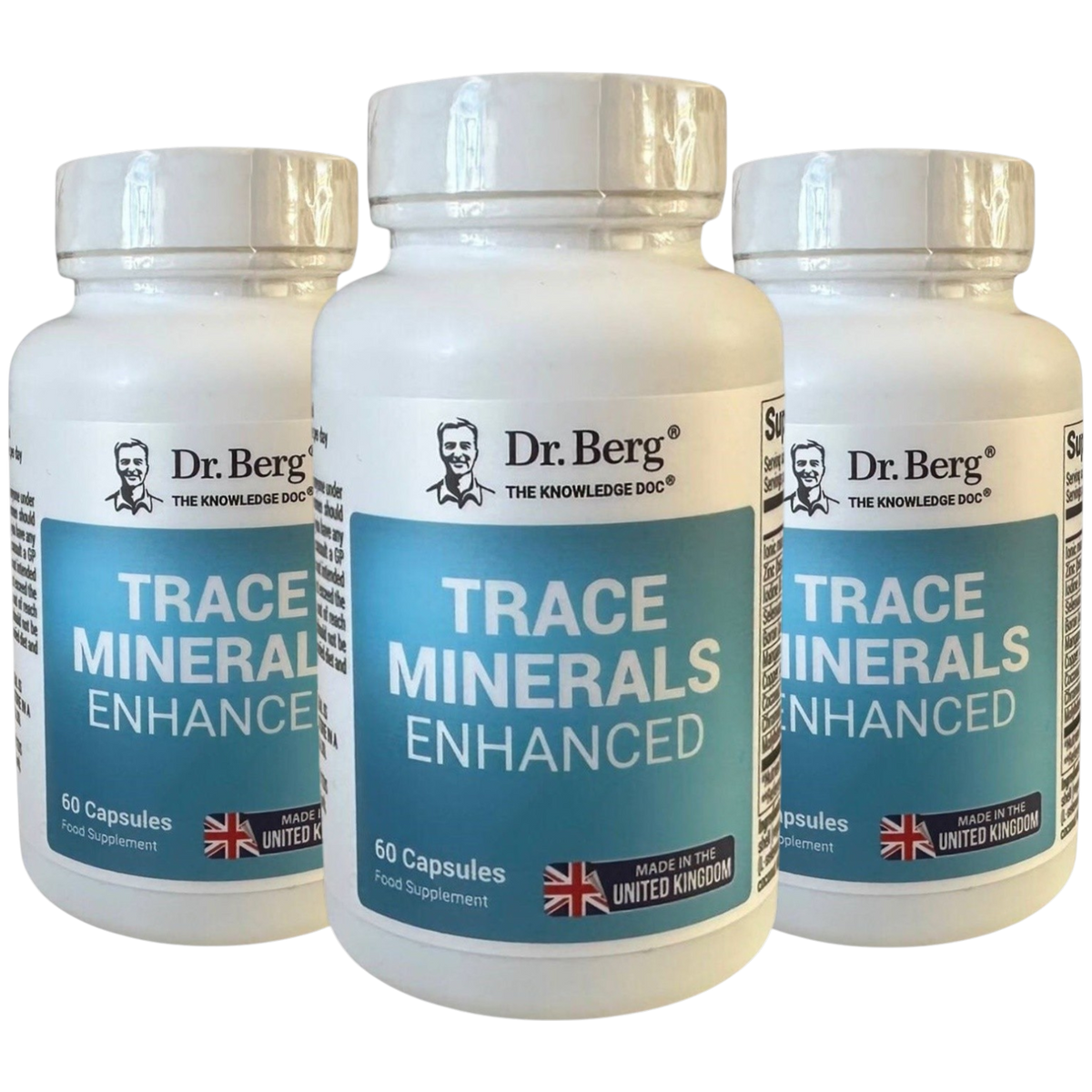 Doctor Berg UK BUNDLE: Trace Minerals Enhanced UK pack of 3