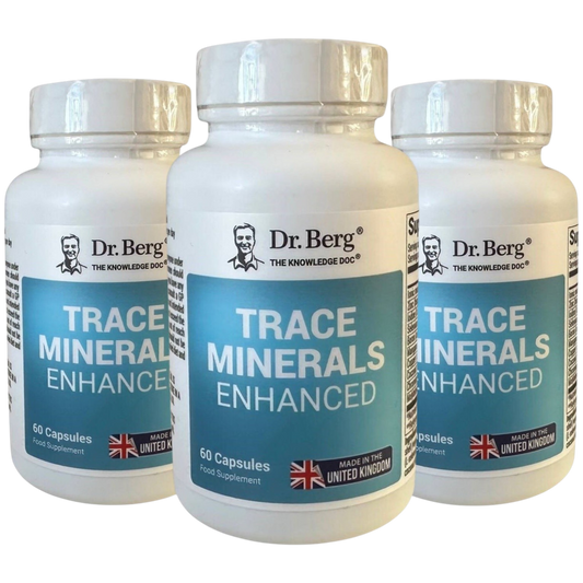 Doctor Berg UK BUNDLE: Trace Minerals Enhanced UK pack of 3