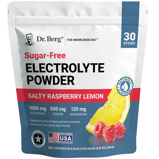 Electrolyte Powder Salty Raspberry Lemon