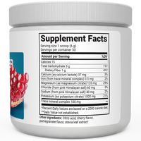 Doctor Berg UK Electrolyte Powder Pomegranate - Cherry, 50 Servings