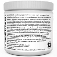 Doctor Berg UK Electrolyte Powder Pomegranate - Cherry, 50 Servings