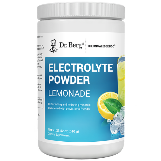 Doctor Berg UK Electrolyte Powder Lemonade, 100 Servings