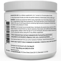 Doctor Berg UK Electrolyte Powder Tangerine, 50 Servings