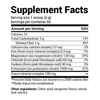 Doctor Berg UK Electrolyte Powder Tangerine, 50 Servings