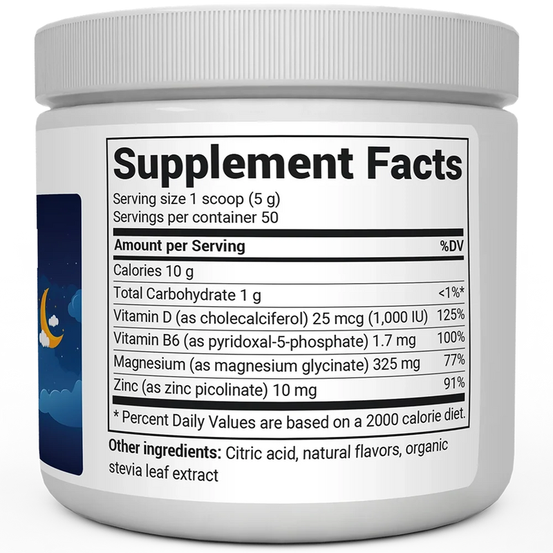 Doctor Berg UK Magnesium Powder Drink Raspberry Lemon, 50 Servings
