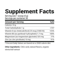 Doctor Berg UK Magnesium Powder Drink Raspberry Lemon, 50 Servings