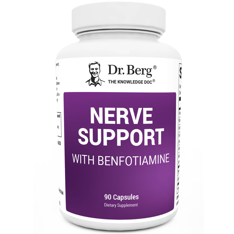 Doctor Berg UK Nerve Support with Benfotiamine, 90 Capsules