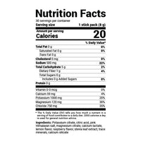 Electrolyte Powder Salty Raspberry Lemon