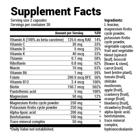 Doctor Berg UK Whole Food Multivitamin with Minerals, 60 Capsules