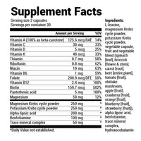 Doctor Berg UK Whole Food Multivitamin with Minerals, 60 Capsules