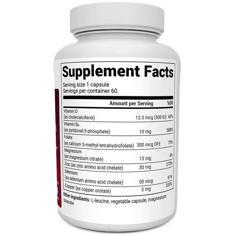 Doctor Berg UK Zinc with Magnesium, Vitamin D3 and Selenium – 60 Capsules